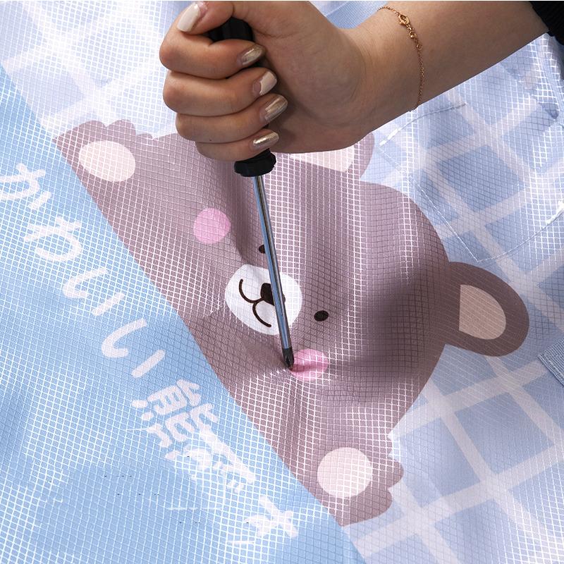 Милый медведь, большая вместительная сумка для хранения одежды, водонепроницаемый шкаф, органайзер для гардероба, одеяло, подушка, органайзер для одеял, пылезащитный органайзер для постельного белья