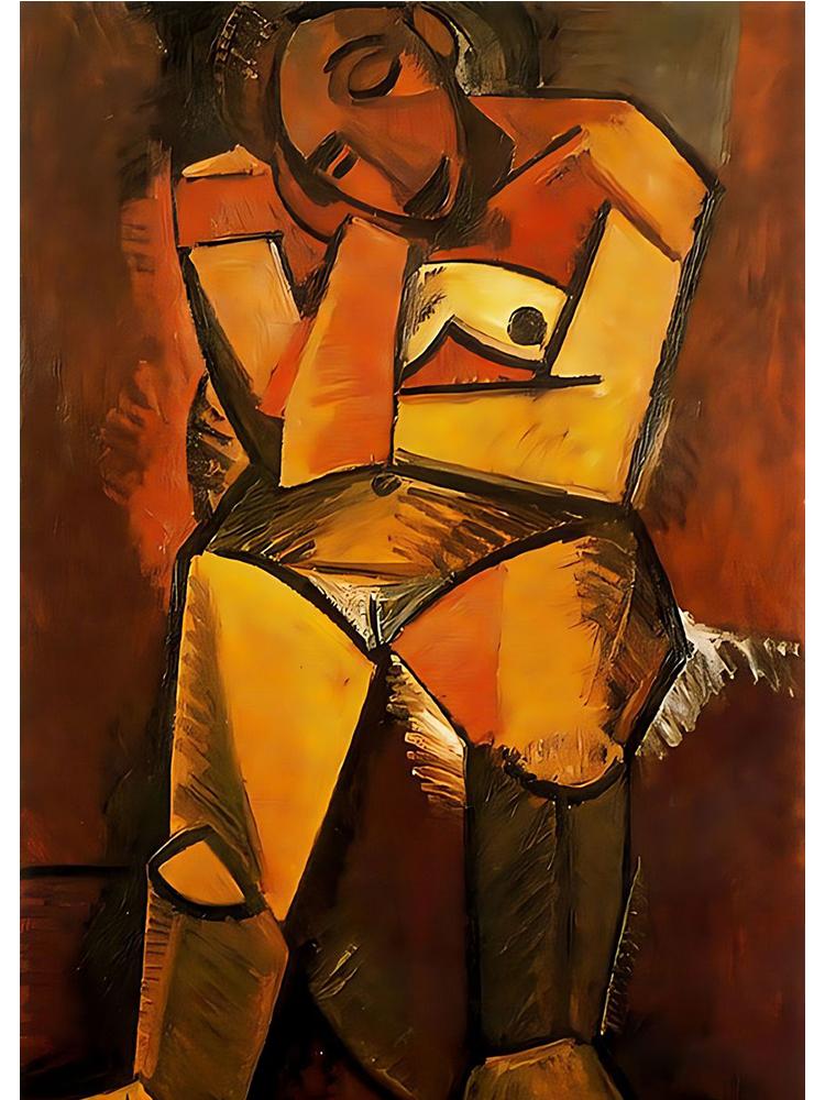 Абстрактное искусство Пабло Пикассо, классическое произведение искусства, постер, холст, живопись, винтажное настенное искусство для современного музея, галереи, домашний декор, подарок