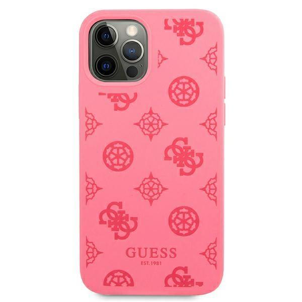 Guess Guhcp12Llspefu Iphone 12 Pro Max6,7 Fuksja/Fuchsia Hard Case Peony Collection