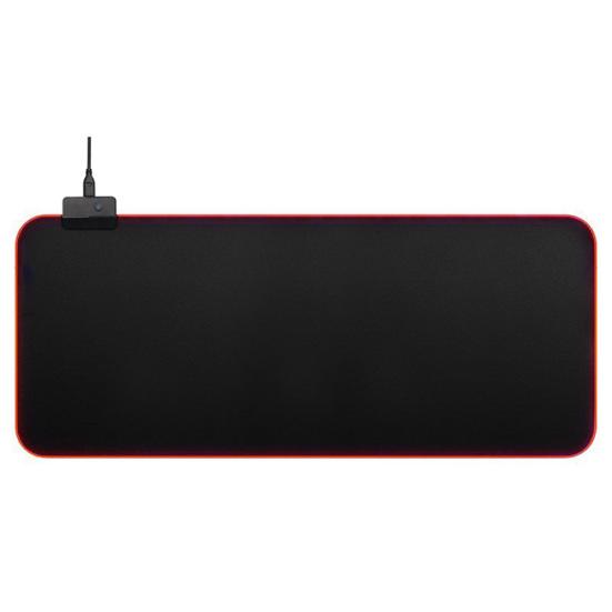 RGB светодиодный светящийся игровой коврик для мыши с подсветкой клавиатуры, нескользящий коврик, одеяло
