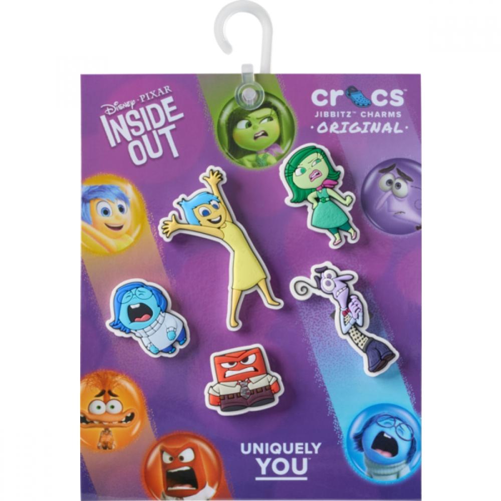 Crocs Набор из 5 шт. Джиббитс Pixar Inside Out 10016912