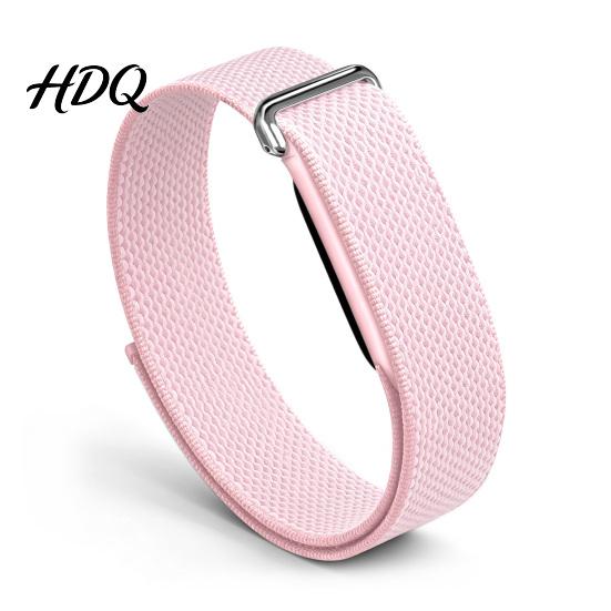 Гибкие сменные ремешки для запястья Нейлоновая лента для Fitbit Air Дышащий ремешок для часов Регулируемый Мужские