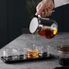 Shangming Thickened Heat-Resistant Glass Teapot with Aluminum Lid and Metal Filter