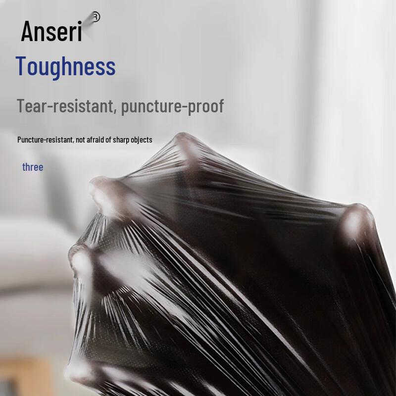 Anserui Commercial Thickened Flat-Top Garbage Bags