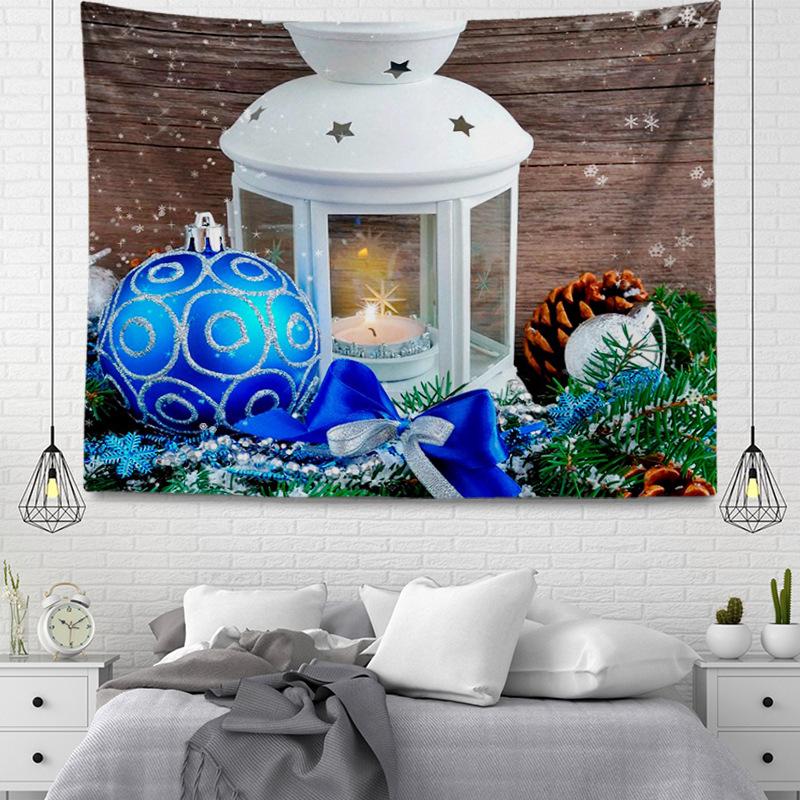 Серия подвесных тканевых гобеленов в рождественском стиле