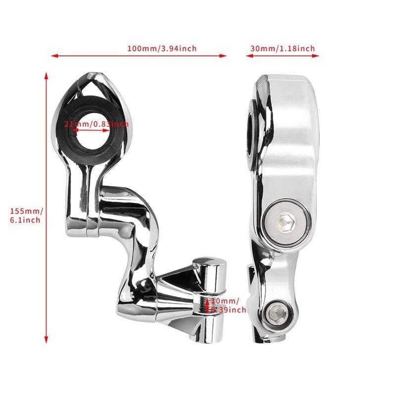 Universal 32Mm For -Davidson Modified Bar Guards Footrest Brackets Road Bumper Rest For Street Glide