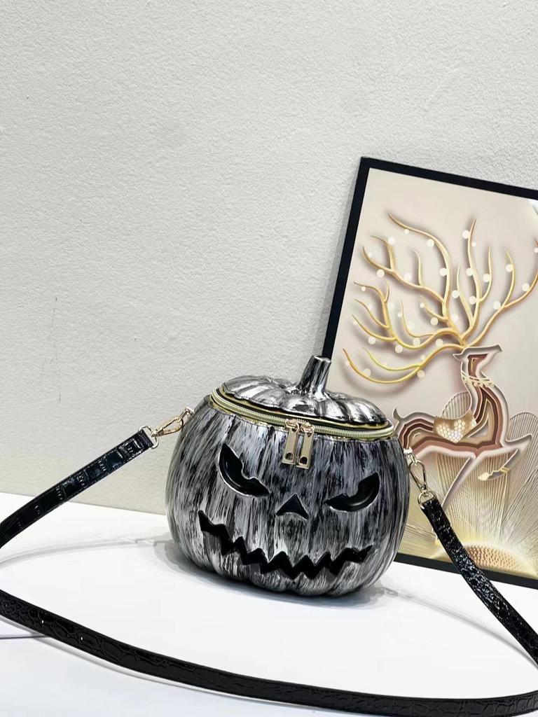 2024 Halloween Ghost Pumpkin Party Shoulder Bag