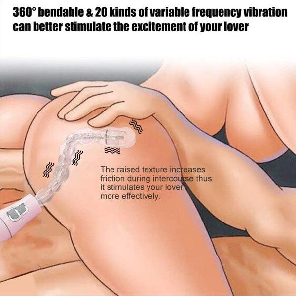 Мастурбация Вибратор для женщин Дилдо Вагинальный массаж Вибратор Секс-игрушки Женский водонепроницаемый вибратор для заднего двора Тяни шарик игрушки для взрослых