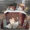 Новый Аниме Постельный Комплект Bungo Stray Dogs Двуспальный Полуторный Королевский Пододеяльник Одеяло Наволочка Мальчики Девочки Взрослые Спальня Домашний Текстиль