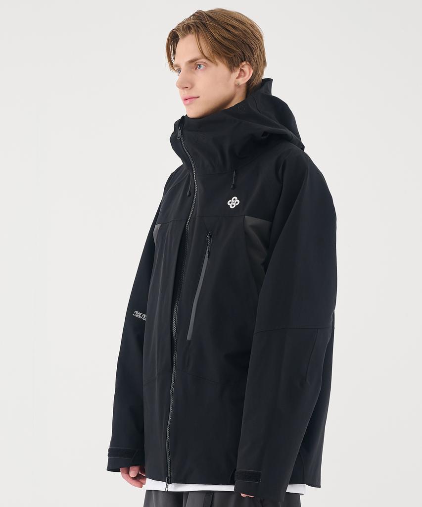 Doll Outerwear 2526 3L Arc Jacket Black Unisex