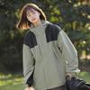 High-end Retro Contrasting Hooded Jacket Men's Trendy Brand Student Outdoor Jacket