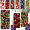 Чехол Для Samsung A56 A36 A26 A24 A16 A14 A12 A32 A50 A70 A22 A40 A34 A54 A42 A52 5G A06 Обложка Летний Принт Клубника Цветы