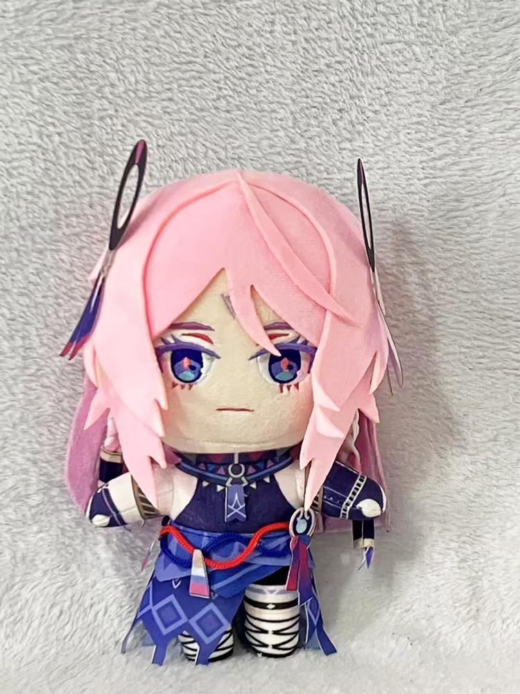Citlali Plush Doll Genshin Impact Game Scaramouche Furina Wriothesley Neuvillette Baizhu Stuffed Toy Soft Figurine Birthday Gift