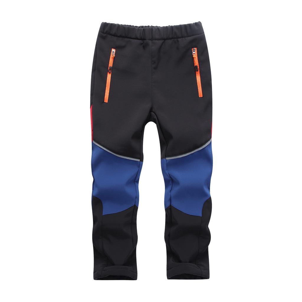 New Arrival Kids' Outdoor Softshell Pants Waterproof Breathable Durable Warm Climbing Trousers Spring Autumn for Boys Girls