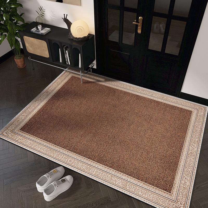 Современный легкий роскошный входной коврик, входной коврик, бытовой дверной коврик, впитывающий нескользящий коврик, пылевой коврик