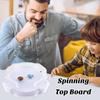 Белая Доска для Волчка Большая Боевая Арена Портативный Гиро-Волчок Подарок Ребенку