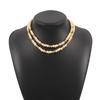 Ожерелье из деревянных бусин Tooxika Bohemian Rainbow Guardian Summer Dopamine New Chinese Necklace