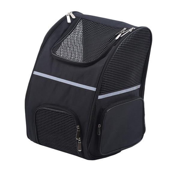 Pet Backpack Safety Features and Cushioned Back Support Are Suitable for Travel and Outdoor Use