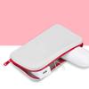 Small Square Travel Passport Bag Waterproof Data Cable Coin Purse Silicone Cosmetic Bag  Handbag