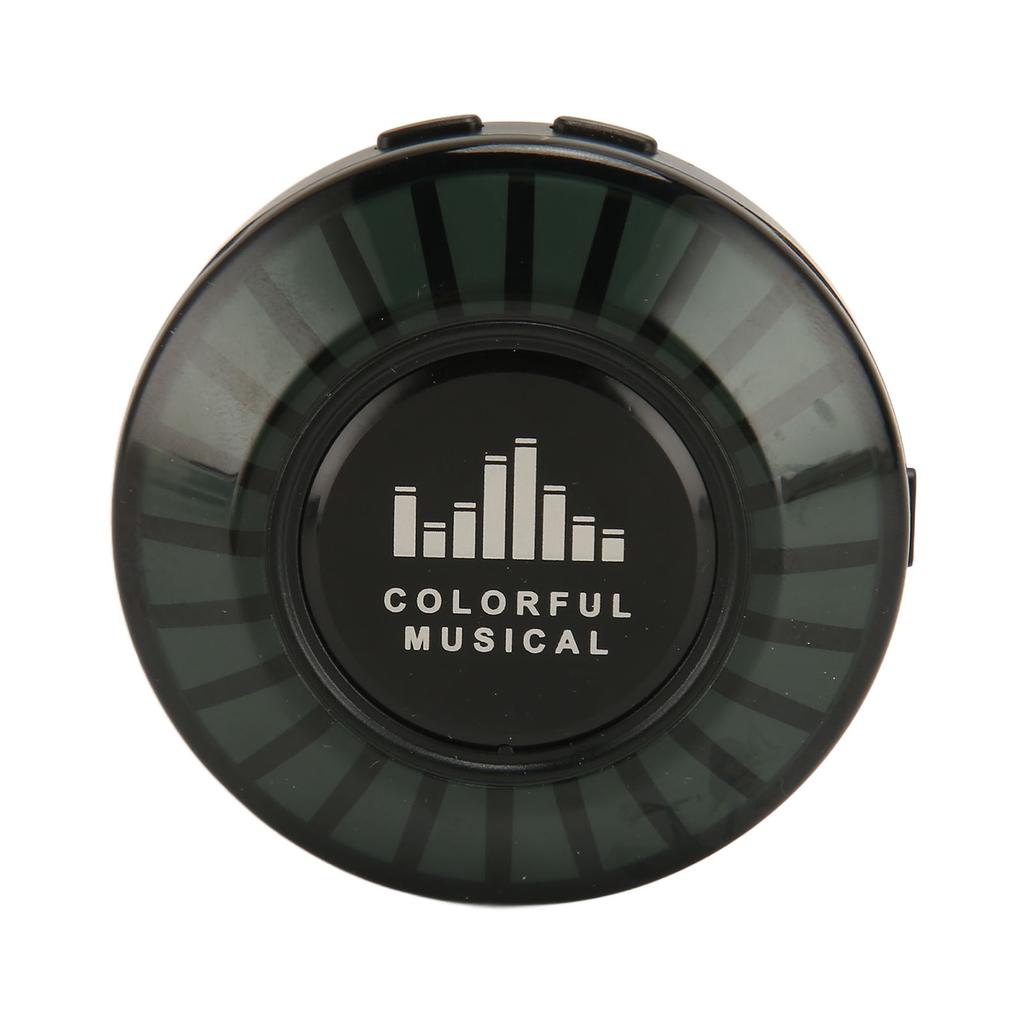 Bone Conduction Speaker Mini Bluetooth Speaker with RGB Rhythm Lights USB Rechargeable Portable Wireless Bluetooth 5.0