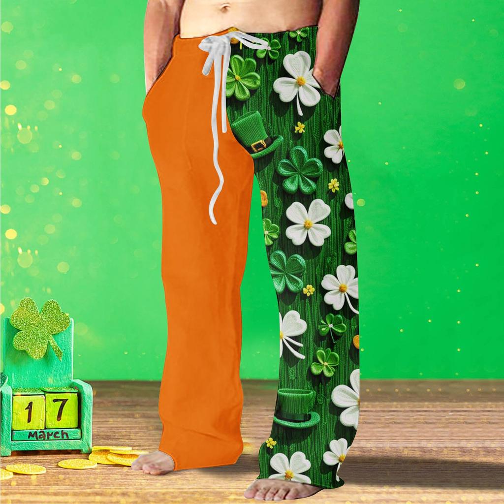 Улица. Мужские брюки с принтом Patrick's