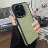 Luxury Lens Holder Magnetic Fabric Phone Case For iPhone 12 13 14 15 16 Pro Max For Magsafe Wireless Charging Skin Feel Cover