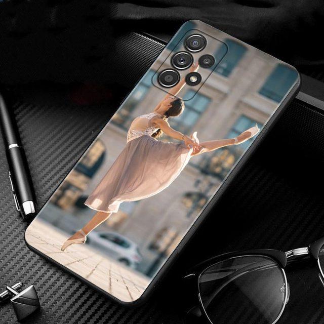 Чехол для Samsung Galaxy A51 A71 A01 A11 A21 A21s A31 A41 A72 A52 A42 A32 A22 A12 A02 A02s F42 Ballet Dance Girl Ballerina