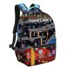 16 Inch Minecraft Game 3D Print Children Backpacks Girl Boys Backpack Children's School Bags Cartoon Kindergarten Rucksack