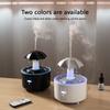Rotating Umbrella Droplet Humidifier,Home Use with Large Fog, Desktop, Colorful Lighting,Aromatherapy Machine,Remote Control,No Aromatherapy Included