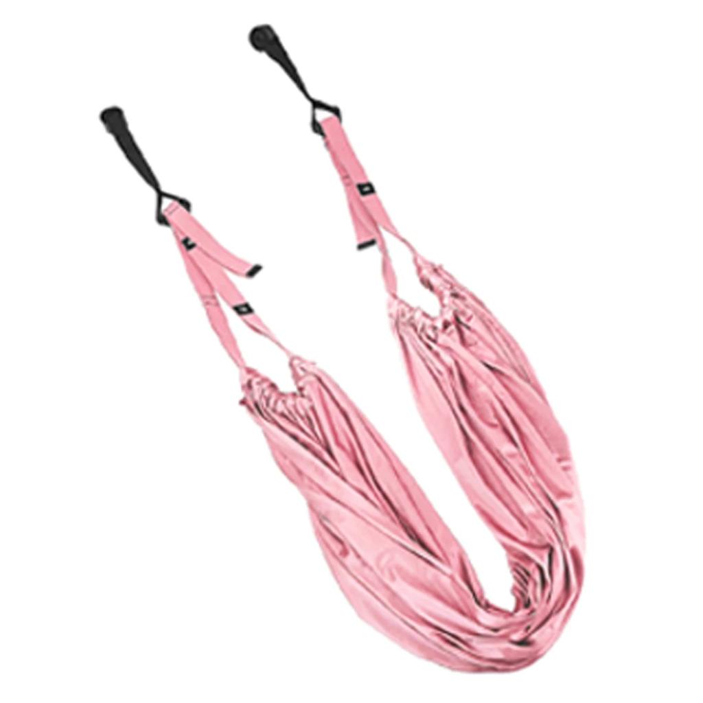 Aerial Yoga Strap Pull Rope Woman Hammock Stretch Leg Splits Trainer Female Gym Belt Aerial Hammock Swing Stretching Inversion