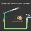 Автомобильные аксессуары, 1 комплект, насадка для мойки высокого давления, эффективная, прочная, не выцветающая, многофункциональная головка для мойки автомобилей для двора