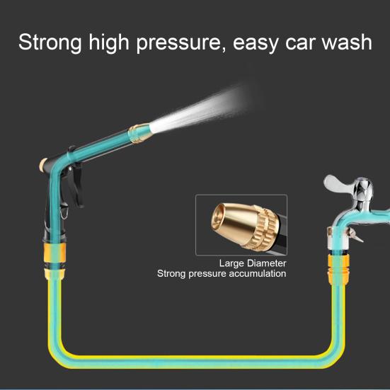 Автомобильные аксессуары, 1 комплект, насадка для мойки высокого давления, эффективная, прочная, не выцветающая, многофункциональная головка для мойки автомобилей для двора