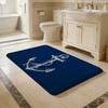 retro cruise ship Anchor Room Mats Anti-slip Absorb Water Long Strip Cushion Bedroon Mat Household Carpets