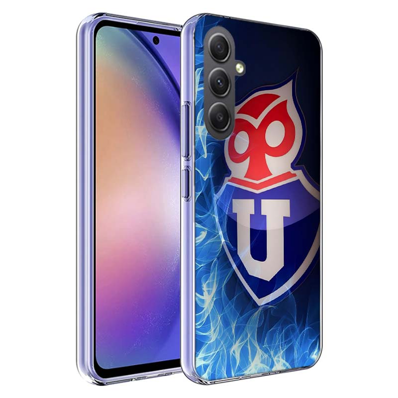 Fondo U. De Chile LOGO Phone Case for Samsung A17 A37 A57 A07 A16 A26 A36 A56 A06 A02S A12 A22 A32 A52S A04S A14 A24 A34 A54 A03