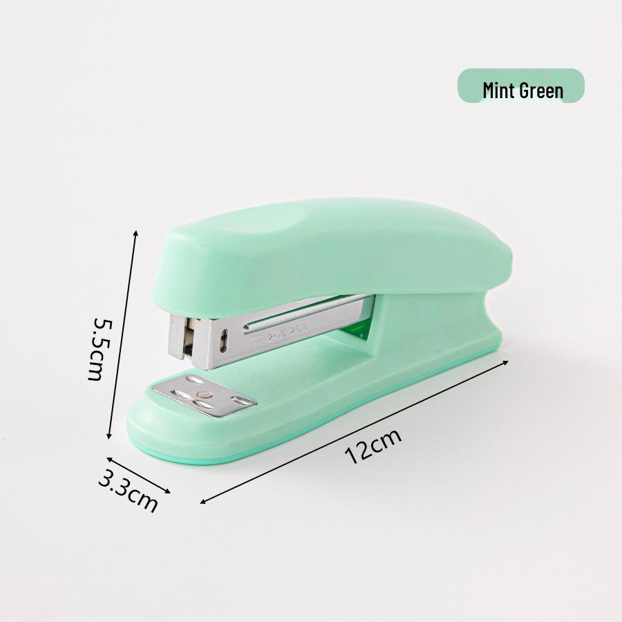 Цвет Макарон Экономичный Средний Степлер Нет. 12: Портативные высокопроизводительные канцелярские принадлежности для офиса и студентов