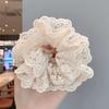 Four Layered Hair Scrunchie For Women Elastic Ponytail Holder Headband Hair Band Hair Accessories