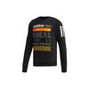 Neo Sports Casual Knit Crew Neck Sweatshirt Pullover Men Tops Black DX0043