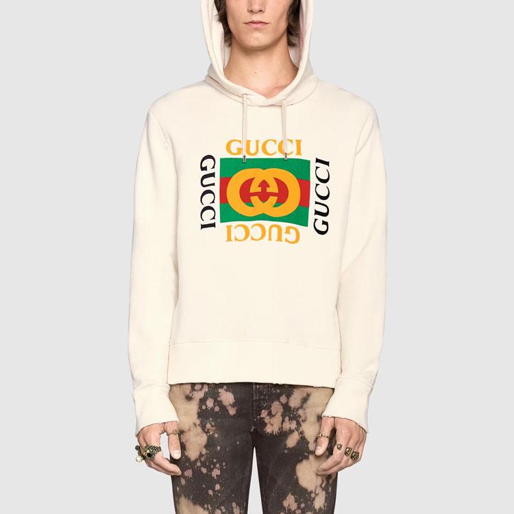 Gucci Свободная толстовка с логотипом GUCCI 454585-X5J57-9541