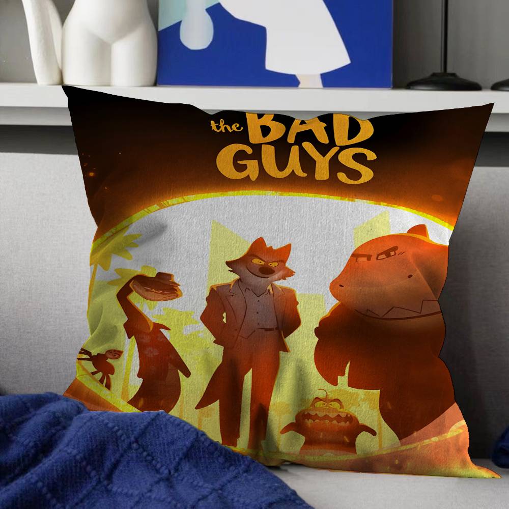 Anime The BBad Guys Pillow Anime Pillow Sofa Bed Head Pillow Cover Cushion Cover x cm Fashion