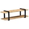 TV Stand 130 x 40 x 40 cm Solid Mango Wood