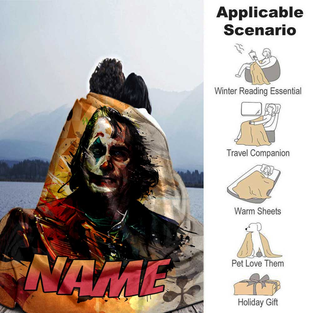Like Warner Bros. Movies (9) Personalized Text Blanket Throw Customizable Blanket Comfortable Perfect for Seaside Chair Couch Office All-Season Use