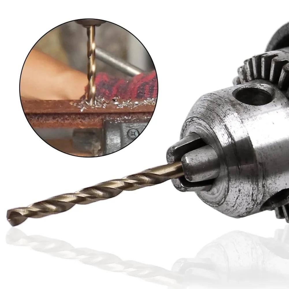 10/20/50pcs Straight Shank Twist Drill Bit Set HSS M35 Cobalt Drill Bit 1/1.5/2/2.5/3mm Used for Steel Stainless Steel