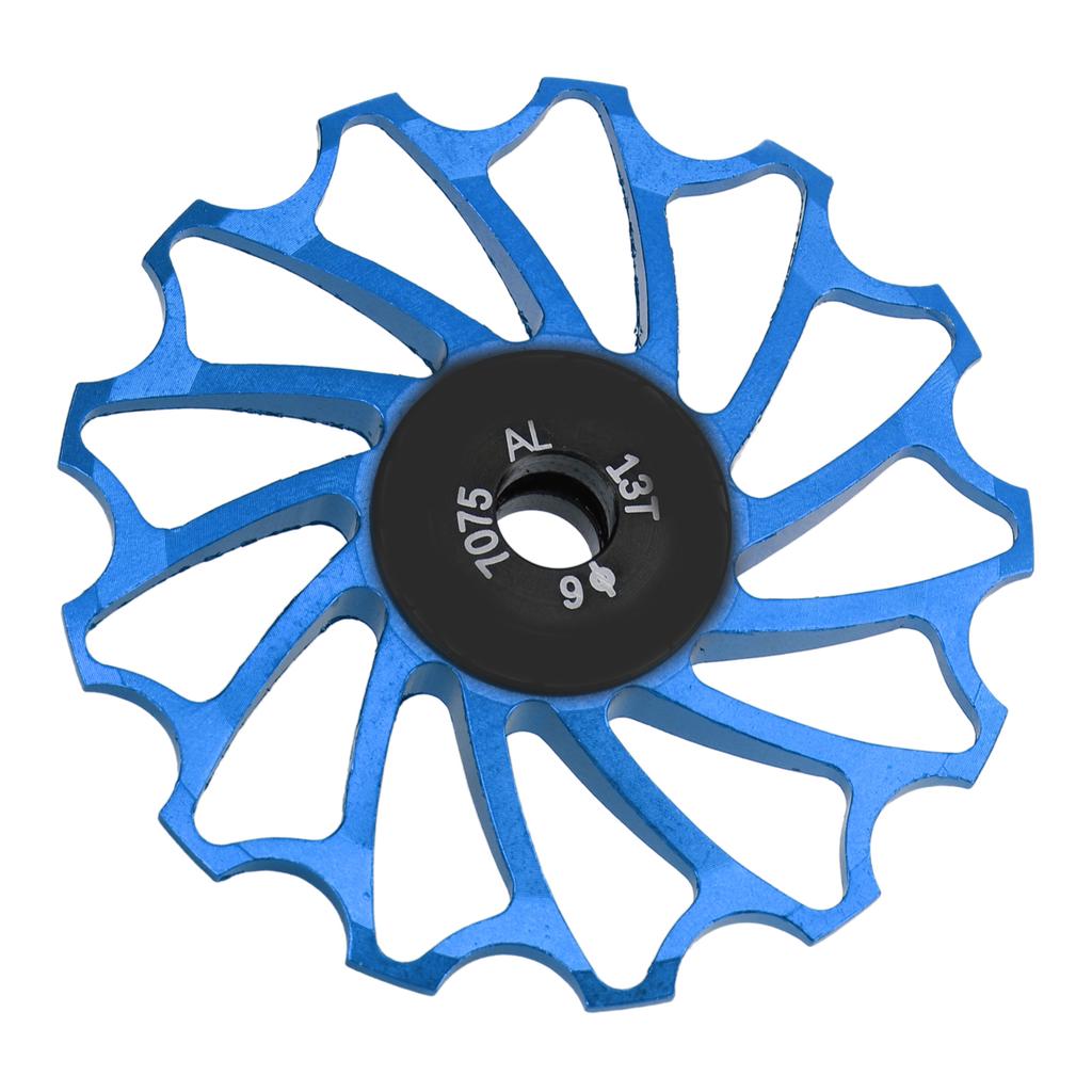 Задний переключатель передач для горного велосипеда, роликовый направляющий ролик, металлический, керамический, 13 зубьев, натяжное колесо, синий