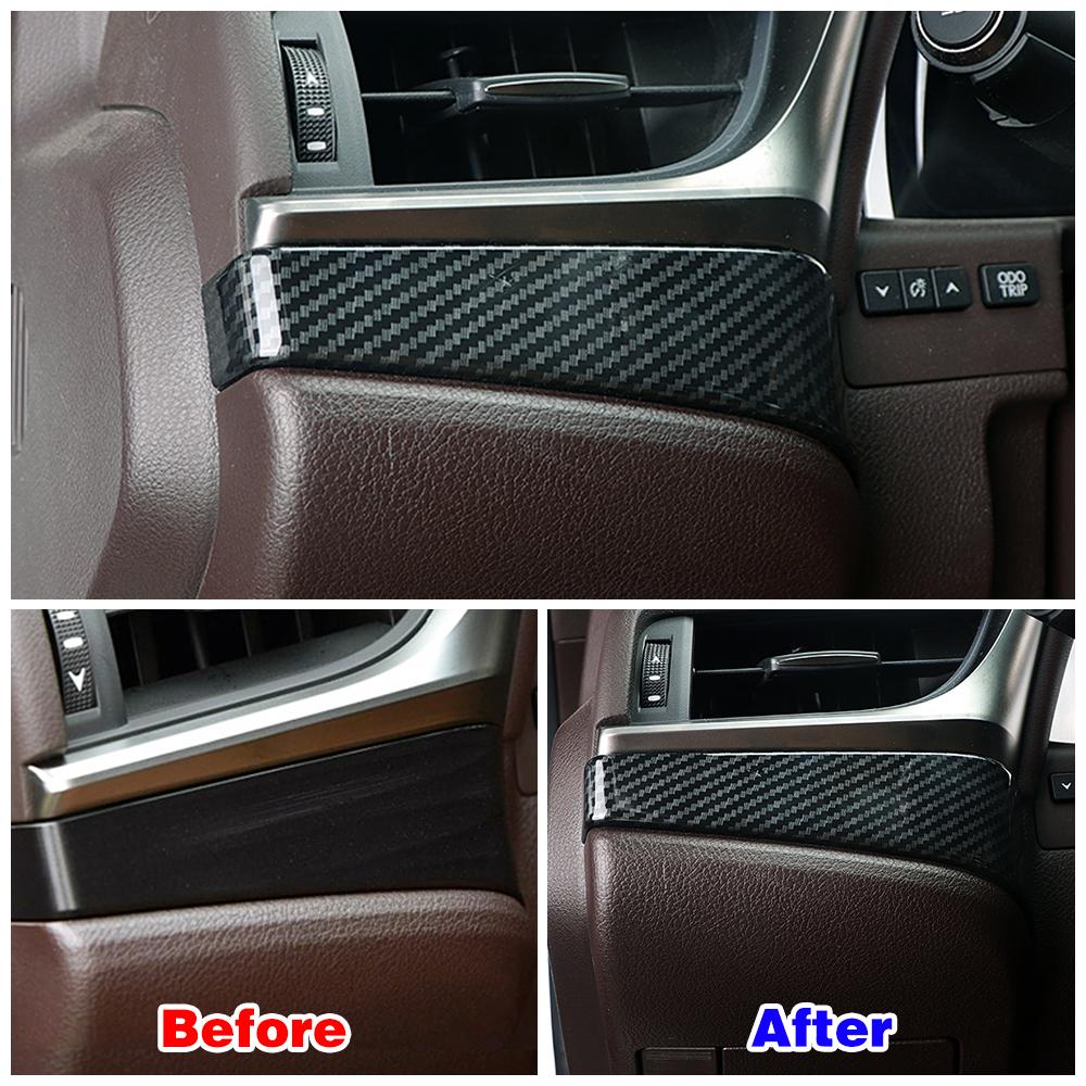 Для Lexus ES ES200 ES250 ES300 ES350 2018 2024 Автомобиль Центральная консоль Интерьер Модификация приборной панели Левая сторона Ремонт Отделка Рамка