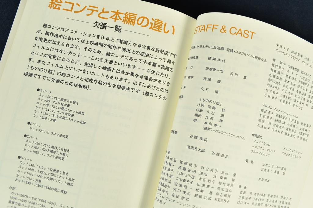 Studio Ghibli Storyboard Collection Princess Mononoke Vol. 11 by Hayao Miyazaki