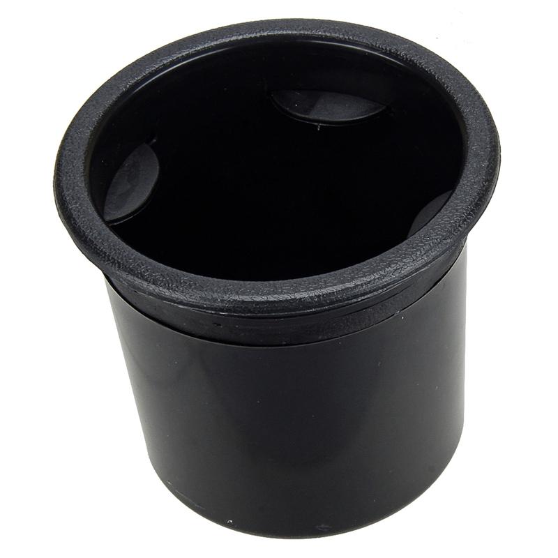 Universal Cup Holder erts Bottle Stand Tray For RV Car Boat Automobile Ship Yacht Black Plastic
