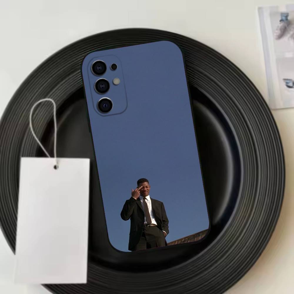Rapper W-Will S-Smith Phone Case Black Silicone Soft For Samsung S25,S24,S21,S22,S23,S30,Ultra,S20,Plus,Fe,Lite