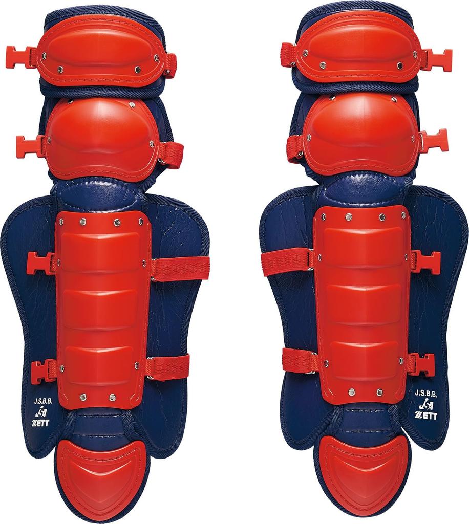 ZETT Baseball Protective Gear Set for Softball Limited for Boys and Red and Navy ZETT Baseball Swallow Sports Catcher's (4-Piece Set) Baseball,