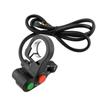 Switch Fog Signals Light Control Button Light Indicator Switch Moto Handlebar Light Controller