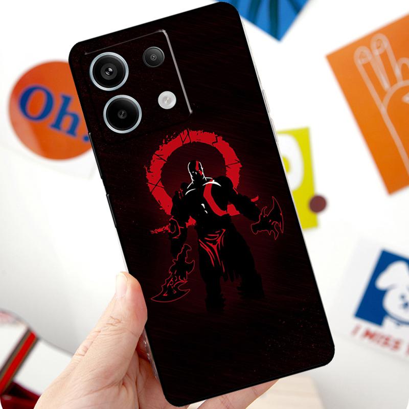 Чехол God of War для Xiaomi Redmi Note 14 Pro 10 11 12 13 Pro 11S 12S Чехол для Redmi 15 14C 12C 10C 13C
